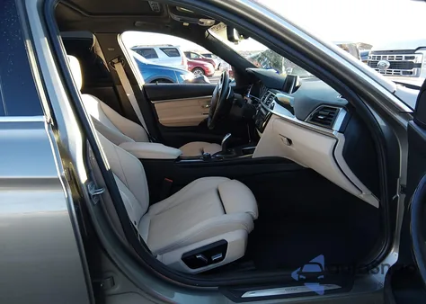 2017 BMW 330I z USA, uszkodzony, nr VIN WBA8B9G55HNU50015